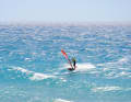 Tymbaki windsurfing spot on Crete