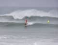 Am Gwithian Beach feuerte es am Wochenende aus allen Rohren.