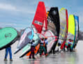 The event is organised locally by active ice surfers
