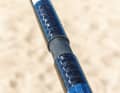 Mast: fibreglass and/or carbon pole on which the sail is hoisted; is pushed into the mast sleeve; can be split at the connector.