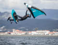 Stefan Schafgassner has been running a wingfoil school in Moledo for three years