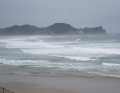 The conditions on the Pacific coast are also challenging