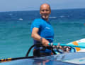 Martin showed us how important it is to first have the basis of a fit body in order to then practise and implement the new skills learnt on the water for a longer period of time. The fitter your body and mind are, the more successful you will be on the water, and socialising with like-minded windsurfing enthusiasts over a delicious Greek meal was just as important and fun as the day on the water. In addition, there were many interesting insights into the windsurfing industry through Martin's stories.   With a professional video analysis, just like in professional sport, I was able to recognise my jibing mistakes in detail much better so that I wouldn't make them again the next time I jibed.