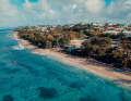The spot: Le Moule on Guadeloupe