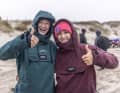 Second and third place at the Tiree Wave Classic: Frida and Emma Miron secured their first World Cup podium finish in Scotland