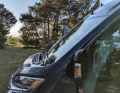 A natural setting with plenty of trees and shrubs is what gives the site its charm