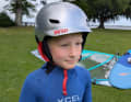 The Wipper 2.0 helmet in size S/M is also suitable for children aged seven and over
