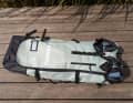 Der Rucksack ist schlank und komfortabel zu tragen.
