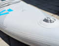 A camera can be mounted on the bow.