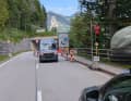 Auch zur "Surferwiese" in Walchensee und zurück Richtung München geht kaum ein Weg an der Baustelle mit einspuriger Fahrbahn vorbei.