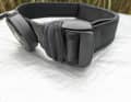 The buckle fastens securely and is then covered with a neoprene sleeve.