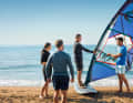 The water sports centre is supervised by experienced trainers