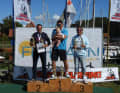 Podium with baby: the three fastest men at the IDM 2025