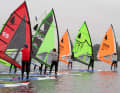 In Wilhelmshaven gingen am Wochenende rund 30 Windsurfer LT zur Landesmeisterschaft aufs Wasser