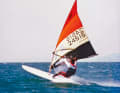 Als Windsurfen noch harte Arbeit war.