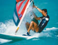 Karlheinz Stickl in the 70s. He founded one of the first surf schools on Lake Garda