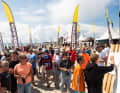 Das Festival-Gelände am Südstrand war gut besucht