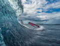 Leon Jamaer auf der Traum-Welle von Cloudbreak. Für surf blickt er auf den World Cup in Fidschi zurück.