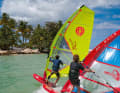 Viel handlicher als Racesegel, aber auch verdammt schnell – das sind Freeracesegel. Hier Goya Mark 2 und GA-Sails Cosmic.