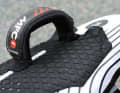 There is no criticism of the soft, double-bolted loops at the rear.