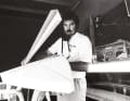 Rusty Preisendorfer, legend among surfboard shapers.