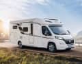 Semi-integrated motorhome - suitable for couples and families