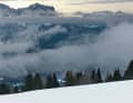 Flying high! Kronplatz in South Tyrol is Nick's favourite area for snow surfing.