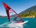 GunSails-Fahrer im Glück auf dem Lac Monteynard.
