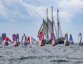 Nice atmosphere at the start of the first race at the Racer of the Sea on Saturday at the Surf Festival 2026 powered by SALITOS