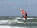 Bietet moderate Wavebedingungen bei Westwind - Blåvand