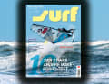 On the surf cover, Victor Fernandez celebrates a foam party on Sylt, photographed by John Carter