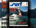 In keeping with the freestyle test in the magazine, surf editor Steve Chismar celebrates a Willy Skipper on the cover, photographed by test colleague Stephan Gölnitz