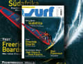Damals noch nicht seine Kernkompetenz, trotzdem stylisch: Auf dem Cover im September 1996 legt sich Josh Angulo in die Race Jibe, fotografiert von Erik Aeder