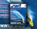 Kevin Pritchard celebrates a stylish bottom turn on the cover of surf 10/2000, photographed by Jerome Houyvet