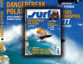 Auf dem surf-Cover im August 1999 hebt Scott McKercher ab zum Aerial, fotografier von Darrell Wong.