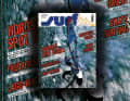 Der unvergessene Peter Volwater im Freeride-Rausch auf dem Cover von surf 7/2006, am Auslöser war John Carter