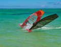 We tested seven freerace sails on Tobago