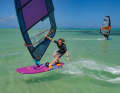 Freemove: More manoeuvrable than all other flat water boards, top for demanding classic moves, great for lighter surfers.  With potential for surf spots.