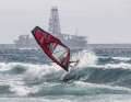 The German Julian Salmonn impressed with clean wave rides.