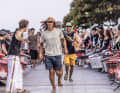 The opening ceremony at the Wave World Cup in Tenerife.