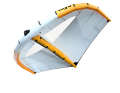 The Eos is available in three colour variants - white/orange...
