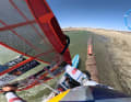 Almost 100 km/h and barely a hand's breadth of space to the shore - Björn Dunkerbeck's view on the Lüderitz speed channel