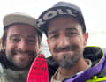 Vom Bodensee sind MArius und Harry gemeinsam zu den DWC-Events gefahren, beide sind bis heute Windsurf-verrückt