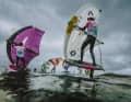 After a day in the doldrums, conditions were perfect on Saturday