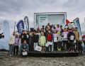 Ten U15 starters also took to the water