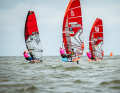 The leading trio after the first day: Becker (3rd), Wolf (2nd) and Vriieswijk (1st)