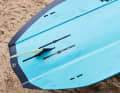 All boxes have been installed to enable a wide range of use as a foil board, SUP and windsurfing board for children