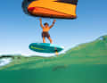 The board is slightly heavier than its brother model, the Wing Craft, but also significantly cheaper