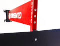 Zum Set gehört ein 80cm langer Mast aus Aluminium