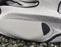 Pads also protect under the hips, these...